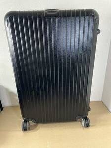 I【中古品】RIMOWA リモワ サルサ ブラック キャリーケース スーツケース 4輪 8717311101430 割れあり