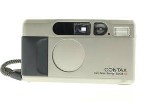 VMPD6-45-1 CONTAX コンタックス コンパクトカメラ T2 Carl Zeiss Sonnar 2.8/38 T カールツァイス ケース付き 動作未確認 ジャンク