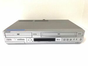 【中古品】正常動作品 メンテ済み Sony ソニー SLV-D373P VHS/DVDプレーヤー一体型デッキ KSHONT240502002