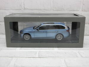 ミニカー　1/18　BMW 3シリーズ ツーリング 3Series Touring ライトブルー モデルカー