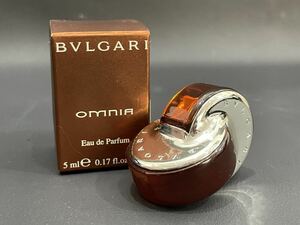 S4B410◆新古品◆ ブルガリ BVLGARI オムニア オードパルファム OMNIA Eau de Parfum ミニ香水 5ml