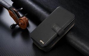 iphone6s レザーケース アイフォン6s ケース iphone6 レザーケース 手帳型 お財布付き 取り外す可能 カード収納 D