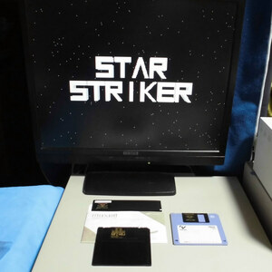【べじ太】PC98 起動確認 The Star Striker 3.5インチ 1枚組 縦スクロールシューティングゲーム PromisenceSoft/タケル FDのみ 送料無料