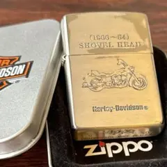 両面彫刻zippo ハーレーダビットソン