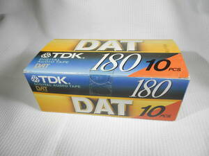 DATテープ TDK　180分　未開封8本＋開封2本　計10本