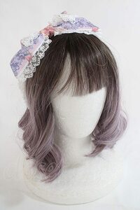 Angelic Pretty / KCRomantic Little Gardenカチューシャ ピンク Y-24-04-20-065-AP-AC-AS-ZY