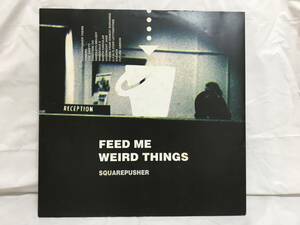 ☆V016☆LP レコード Squarepusher　Feed Me Weird Things スクエアプッシャー