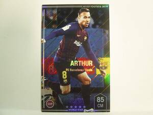 WCCF FOOTISTA 2019 EX アルトゥール　Arthur Oliveira Melo 1996 Brazil　FC Barcelona 18-19 World Star