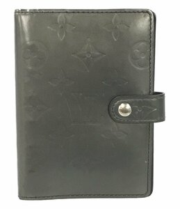 ルイヴィトン 手帳カバー 6穴 アジェンダPM R20932 モノグラムマット レディース Louis Vuitton [0502]