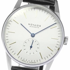 ノモス NOMOS オリオン35 スモールセコンド 手巻き メンズ 良品 内箱・保証書付き_809466