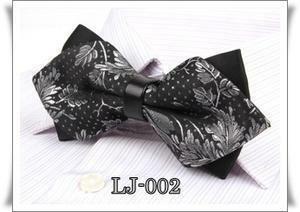 高級感のある礼装用蝶ネクタイ（ポインテッド＆ボウタイ）　LJ-002