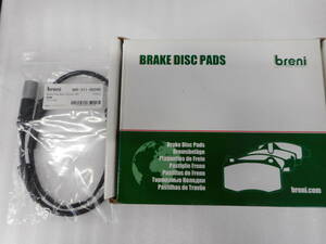 新品未使用品◆breni◆DFP◆WB-121-01934◆BMW◆１シリーズ（F20）◆フロントブレーキパッド＋センサー＋ロータ－◆左右セット