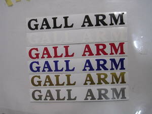 GALL　ARM　ステッカー　6色セット　NSR250R　CBR　250　400　600　スイングアーム