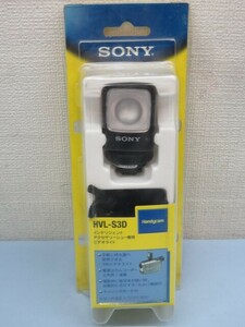 ◇◇SONY HVL-S3D デジタルビデオカメラ用ビデオライト ハンディカム ソニー USED 33977SA◇◇