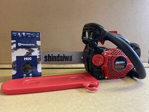 ◆shindaiwa◆新ダイワ（やまびこ）◆E2125TS ソーチェン◆中古美品◆送料無料◆