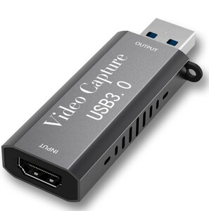 HDMI キャプチャーボード ゲーム 1080P60Hz 小型軽量USB3.0