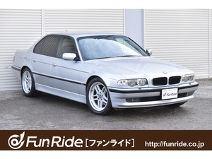 【諸費用コミ】:2001年 BMW E38後期 735i Mスポーツパッケージ ・純正18AW・純正ナビ・ETC・キーレス・禁煙車