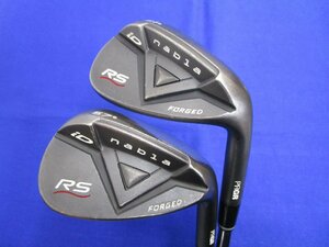 ●プロギア　iD nabla RS FORGED【51度バンス6/57度バンス12】ダイナミックゴールド (S200) 2本セット 中古品●