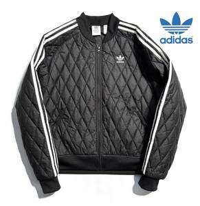 名作【XL】adidas originals アディダスオリジナルス SST キルティング トラックジャケット XL メンズ【QUILTED SST TRACK JACKET】中綿 黒