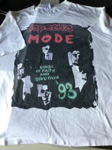 3000円〜 ビンテージ USED 90s 90年代 デペッシュモード Depeche Mode ブート 半袖 Tシャツ XL ロック バンド アート vintage t shirt TEE