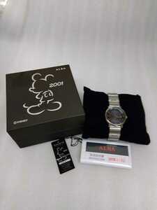 ミッキー腕時計 ALBA2001限定品シリアスナンバー有りアルバ