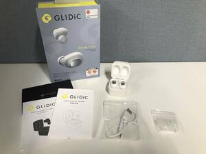 ★GLIDiC★Sound Air★ワイヤレスイヤホン★TW-5000★Break Free★ホワイト★付属品完備★Bluetooth オーディオ スマホ 周辺機器 音楽 通話