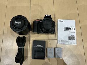 中古　 Nikon ニコン D5500 レンズキット 