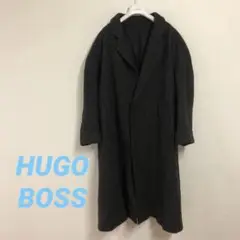 ヒューゴ ボス　オーバーサイズ　チェスターコート　ブラック　HUGO BOSS