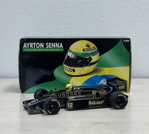 1円スタート 1/18 MINICHAMPS ミニチャンプス アイルトン セナ レーシングカーコレクション Lotus ロータス ルノー 98T セナコレ #12