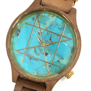 NOZ TIMEPIECES ノズ 木製 ウッド クォーツ 腕時計 天然木 天然石 稼働品 未使用品 付属品あり ユニセックス