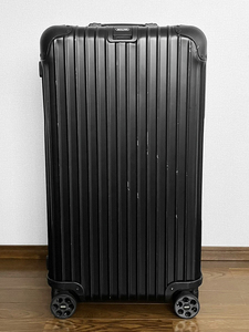 RIMOWA TOPAS SPORTS e-tag 電子タグ リモワ トパーズ ステルス スポーツ4輪 89L スーツケース トランク*original オリジナル ブラック