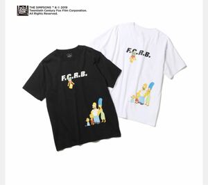 F.C.Real Bristol THE SIMPSONS FAMILY TEE 黒M TシャツFCRB
