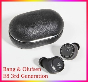 Bang & Olufsen 完全ワイヤレスイヤホン Beoplay E8 3rd Generation (第3世代) 2020年発売/AAC,aptX対応/Qi充電対応/通話対応 ブラック