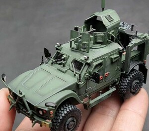 ◇精密な◇装飾品 T-MODEL 1/72 アメリカ M-ATV A1 対地雷対待ち伏せ車両 特殊車両 高精度ホイール 完成品モデル 0173