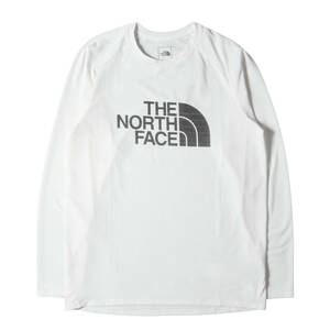 新品 THE NORTH FACE Tシャツ サイズ:XL 23SS ブランドロゴ ジャージー ロングスリーブTシャツ L/S GTD Logo Crew NT12377 ホワイト(W)