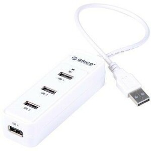 新品 ORICO USB2.0 4ポート 高速480mbps 対応 安定のFE1.1チップ搭載モデル W5PH4-U2 White