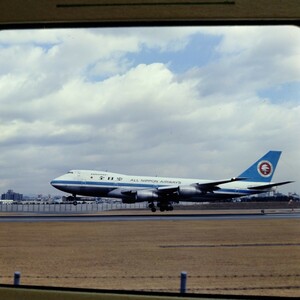 ノ043 航空機 旅客機 飛行機 全日本空輸 ネガ カメラマニア秘蔵品 蔵出し コレクション 6枚まとめて