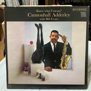 【LP】オリジ★キャノンボール・アダレイ / CANNONBALL ADDERLEY/ノウ・ホワット・アイ・ミーン / US盤 /RIVERSIDE RLP433 MONO 青レーベル