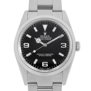 ロレックス エクスプローラーI 114270 ブラック F番 中古 メンズ 腕時計