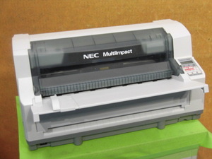 [A18831] NEC MultiImpact 700XEN 水平型ドットプリンタ LAN／パラレル接続 複写伝票(宅配便、マニフェスト伝票等)にどうぞ