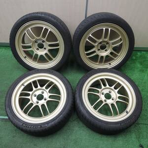 *送料無料* キレイ！20年★ENKEI RPF1 215/40R17 ミシュラン パイロット スポーツ4 エンケイ 17インチ PCD100/4H★4030501NJノ