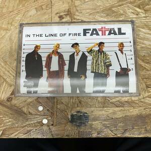 シ HIPHOP,R&B FATAL - IN THE LINE OF FIRE アルバム,名作 TAPE 中古品