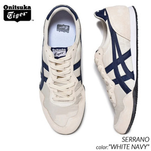 Z418 Onitsuka Tiger オニツカタイガー スニーカー 24.0cm SERRANO セラーノ スエード ナイロン クラシカル シューズ カジュアル