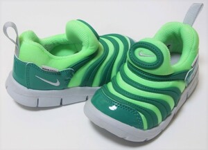 NIKE DYNAMO FREE TD 緑 グリーン 13cm ナイキ ダイナモ フリー 343938-308