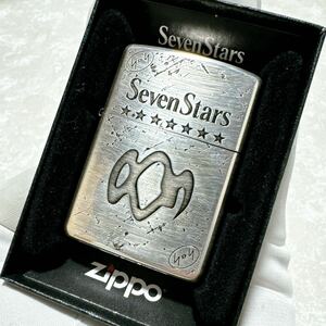 【未使用】ZIPPO Seven Stars Armor YOHJI YAMAMOTO ジッポー セブンスター ヨウジヤマモト　別注 限定 非売品 オイルライター アーマー