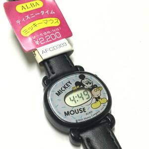 【激レア！昭和レトロ】セイコー アルバ SEIKO ALBA ディズニータイム ミッキーマウス 腕時計