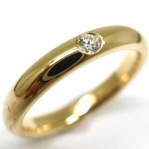 HARRY WINSTONE(ハリーウィンストン)◆K18 天然ダイヤモンドリング◆M 約3.6g 約8号 diamond ring指輪 ブランド EB9/EB9
