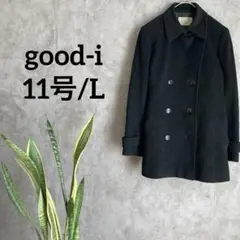 『good-i』(11号/L)ピーコート/アウター/毛/アンゴラ
