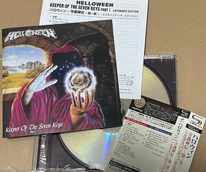 送料込 SHM-CD Helloween - Keeper Of The Seven Keys Part I / 守護神伝 －第1章 エクスパンディッド エディション / UICY25117