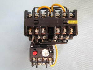 日立電磁開閉器 マグネットスイッチ HITACHI H10B-R coil 100V サーマルリレー TR12B-1E RC1.2A220V 0.2kw 2H